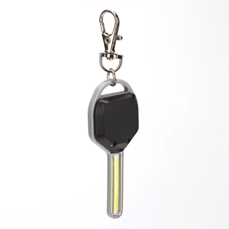 Portable Keys Shaped LED Flashlight Pocket Tiny Light Mini Keychain Flashlight Small LED Keyring Torch Light Durable