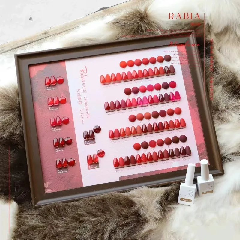 Rabia 2024 New 35 Colors 18 Colors 128 Colors Multicolor Nail Gel Set Nail Shop Fashion Hot Sale Nail Art Kit Nail Salon Custom