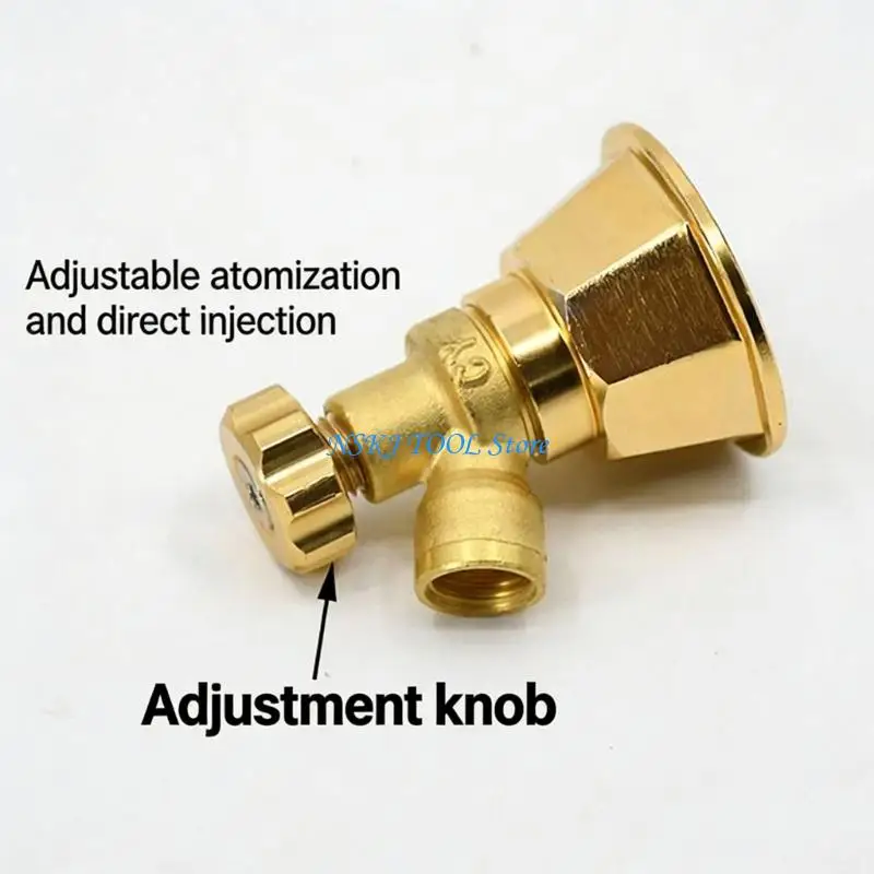 L8RC High Pressure Water Hose Nozzle Heavy Duty Adjustable Garden Sprayer Nozzle Hose Attachment for Plant Watering Seedlings