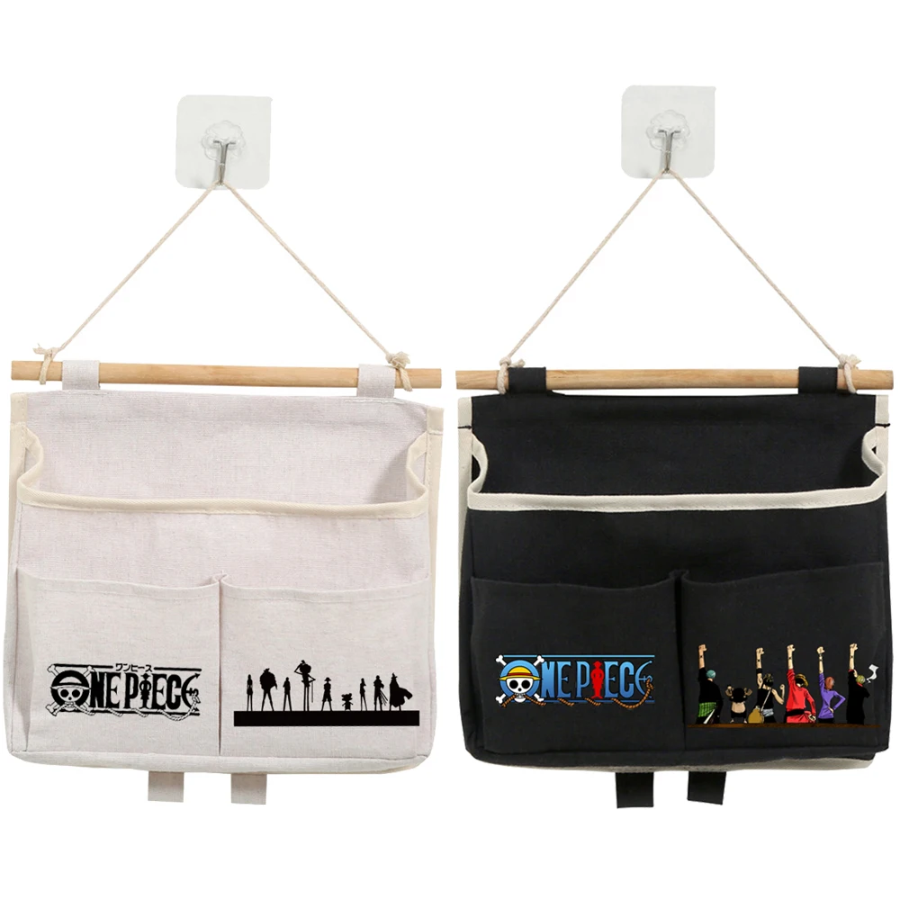 One Piece Monkey D. Luffy Boa·Hancock Cotton Linen Storage Hanging Bag Can Be Stacked Fabric Storage Organization Hanging Type