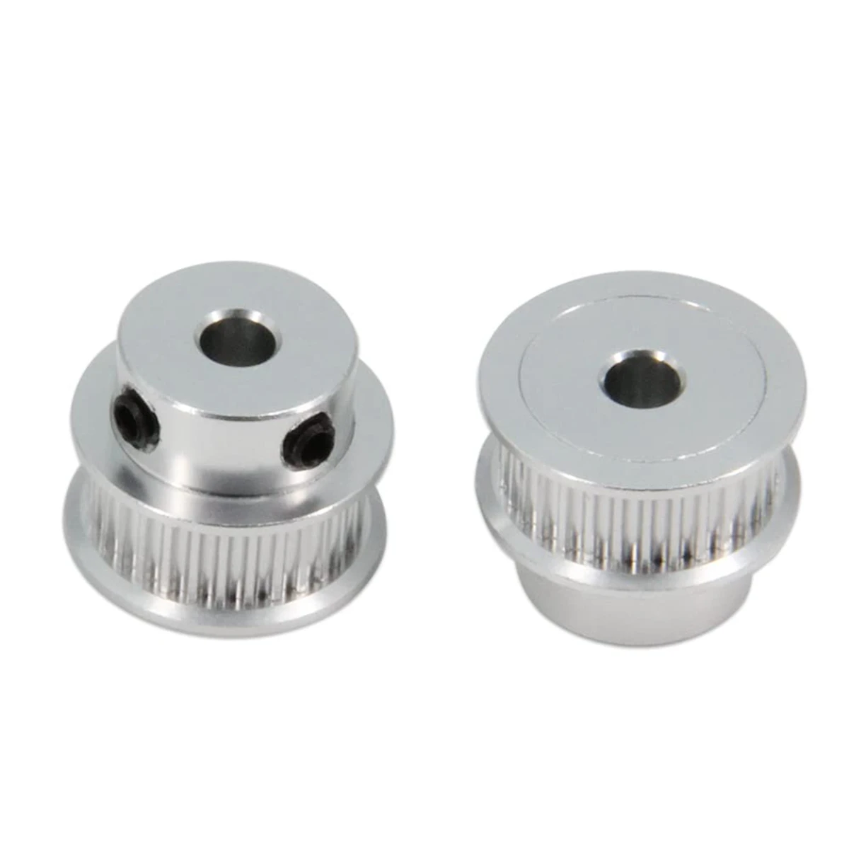 HOT 2PCS Set Synchronous Wheel 20&30 Teeth 5Mm Bore Aluminum Timing Pulley with Length 200Mm Width Belt (20-30T-5B-6) 【SPECIAL O