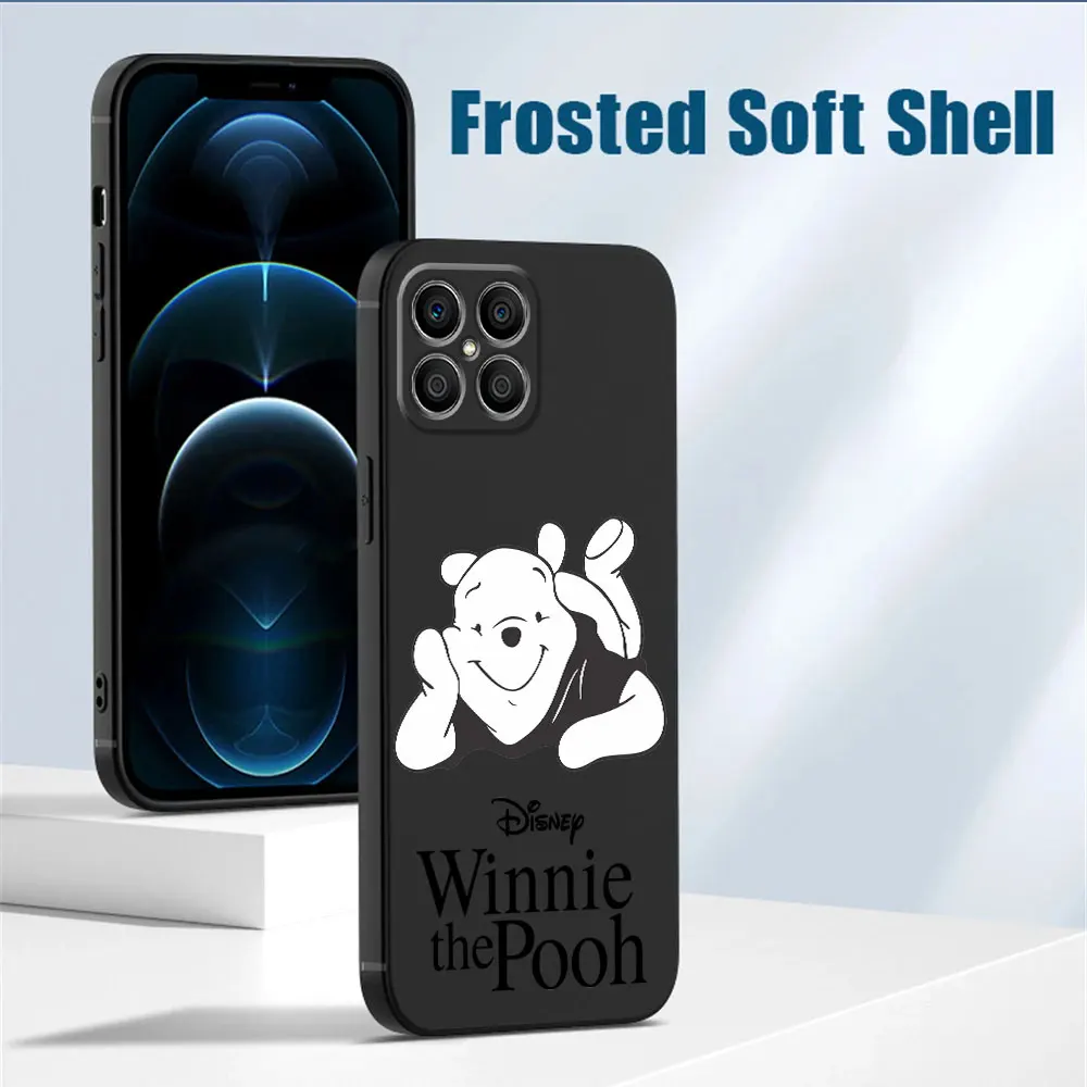 Case For Huawei Honor X8 8X X9a X7 90 Lite 70 50 20 P30 Pro P40 Y9 2019 P Smart Z Soft Funda Phone Cover Pooh The Winnie Bear