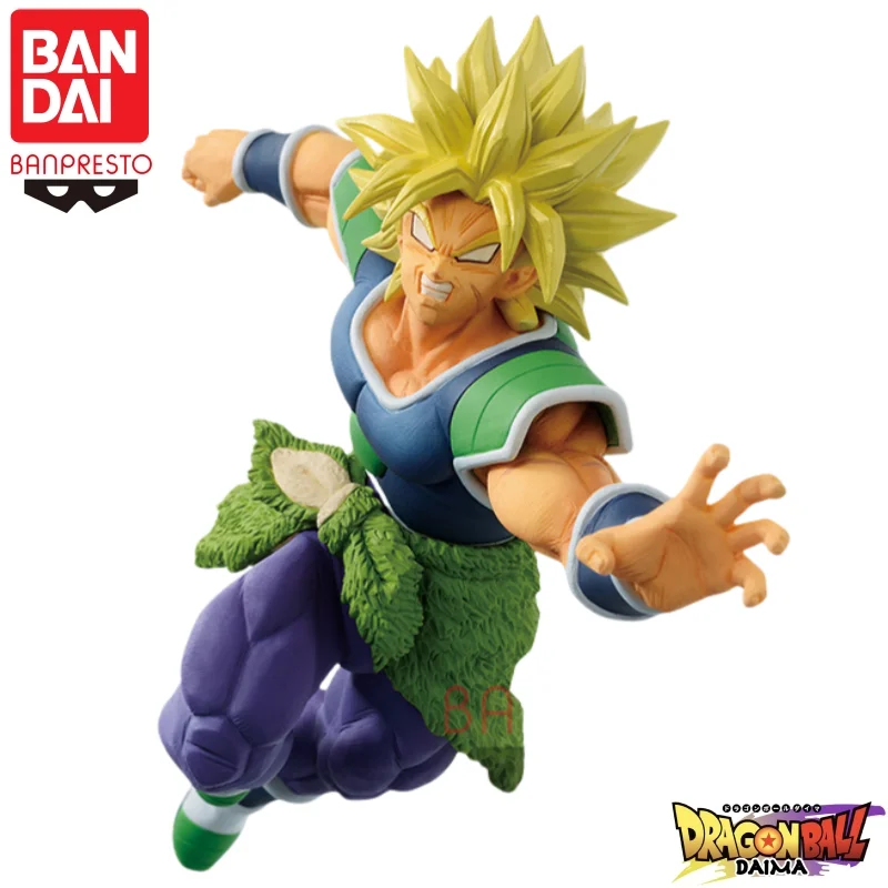 

In Stock Bandai Original Banpresto Dragon Ball Match Makers Broli Action Figure Model Doll Brand New Boxed Figurine