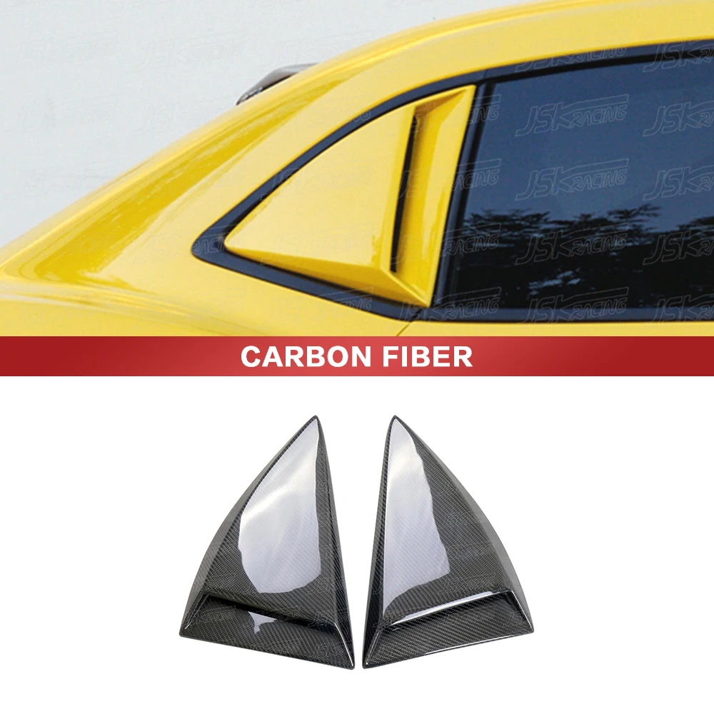 

X Style Carbon Fiber Window Scoop Kit For Chevrolet Camaro V6 V8 2010-2013