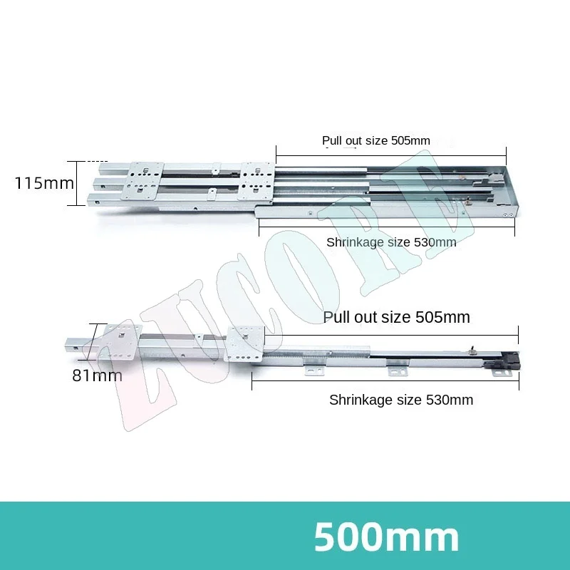 خزائن عميقة عالية لخزانة الملابس، شرائح تخزين المؤقت لتركيب السقف على الأرض، قضبان منزلقة شديدة التحمل