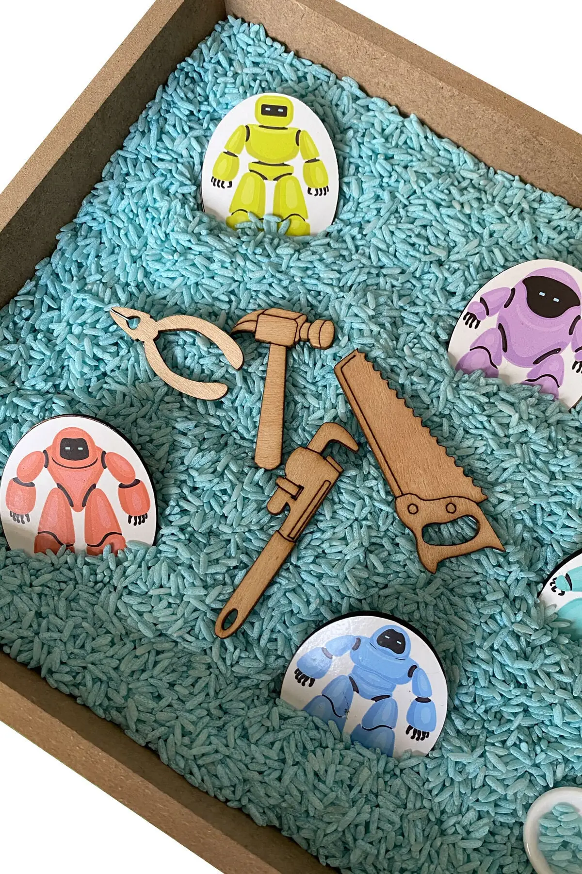 Set Aktivitas Kayu-Mainan Montessori