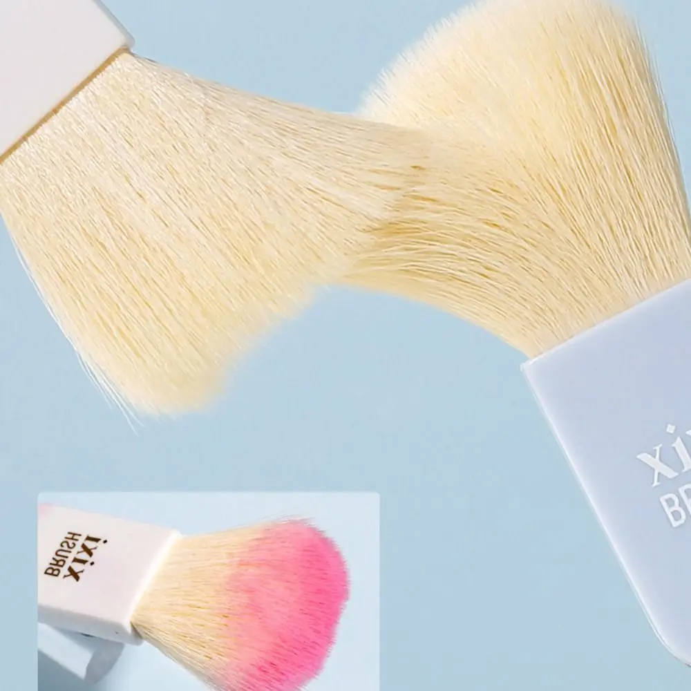 6 pçs mini escova de cílios portátil corretivo escova pincéis de maquiagem conjunto sombra de olho ferramenta beleza fundação