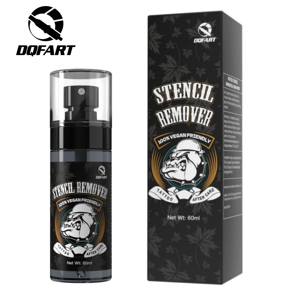 DQFART Tattoo Transfer Printing Removes Oil Gentle Clean Quickly Stencil Remover High-quality Safe Professional Artists Needles