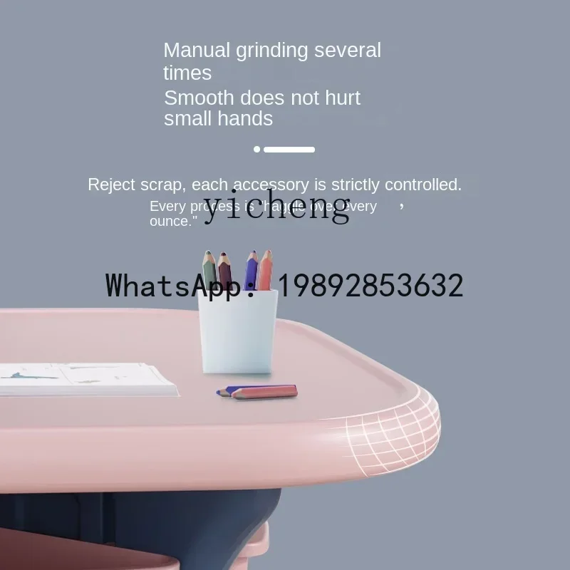 ABC رياض الأطفال طاولة الدراسة طاولات الأطفال وبدلة الكتابة لعبة طاولة ألعاب كرسي الجمع