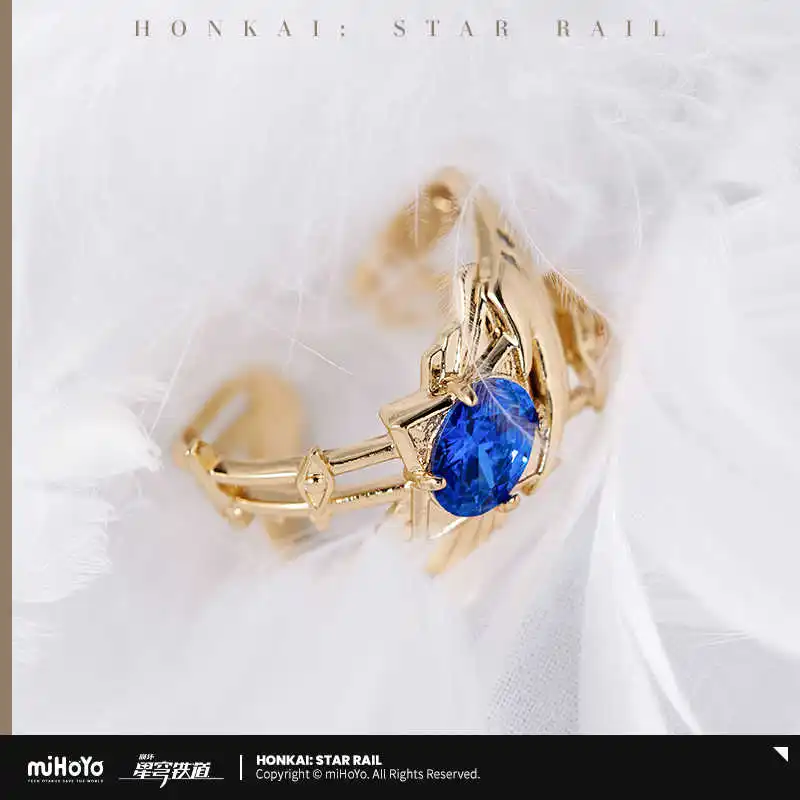 

[Genuine] MiHoYo Game Sunday Ring Honkai Star Rail Sunday Theme Series Ring Anime Ornament Clothing Accessory Cosplay Xmas Gifts