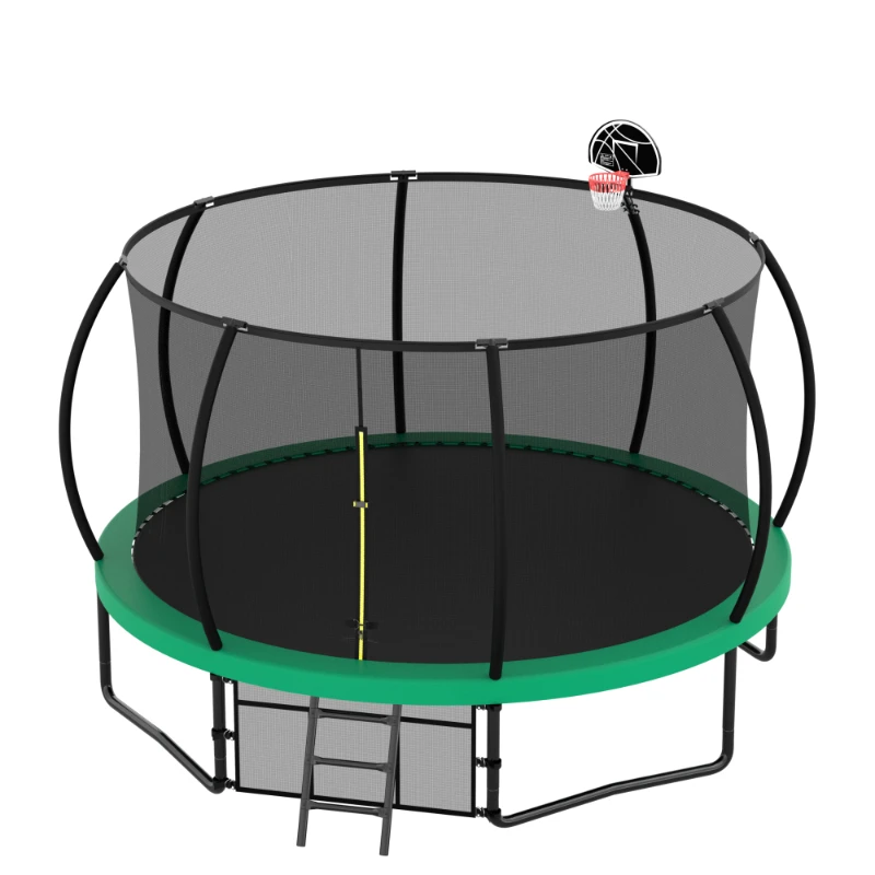 New 16FT trampoline Green