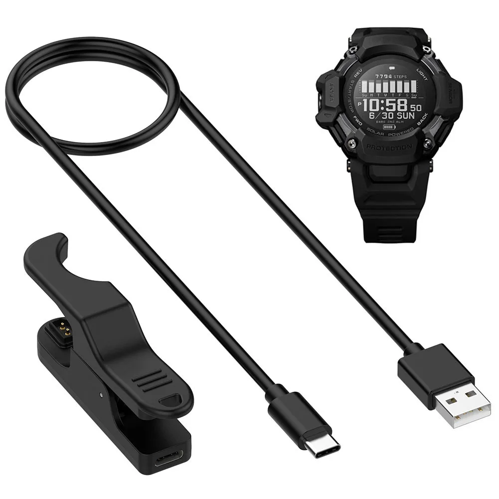 

USB Charging Cable Watch Charging Stand 5V 1000MA Charging Base Dock Cradle for Ca Sio G SHOCK GBD-H2000 Charging