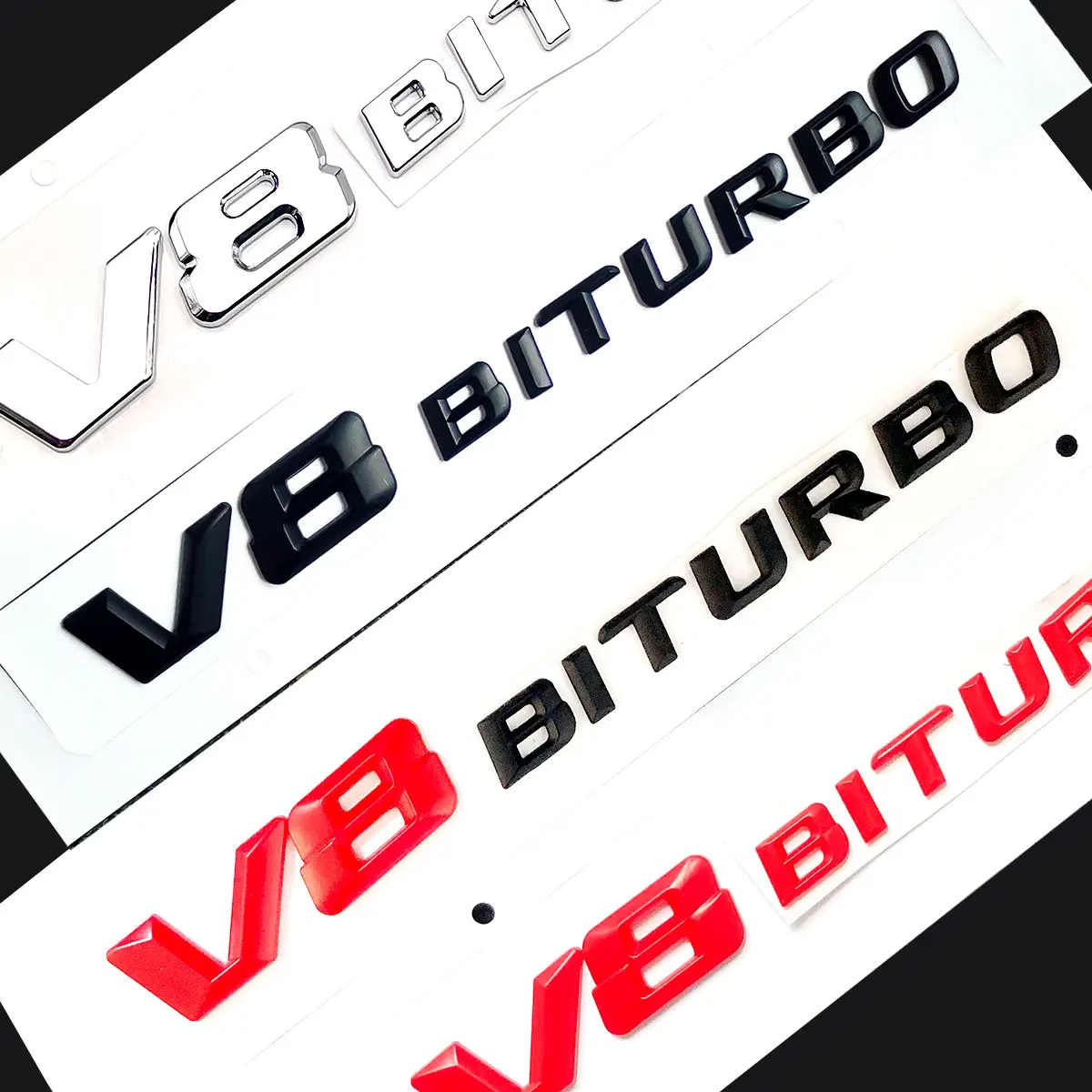 Для Mercedes Benz W212 W213 E63s W205 C63s X253 Glc63s W166 C292 GLE63s GLS63s AMG V8 BITURBO Эмблемы Наклейка