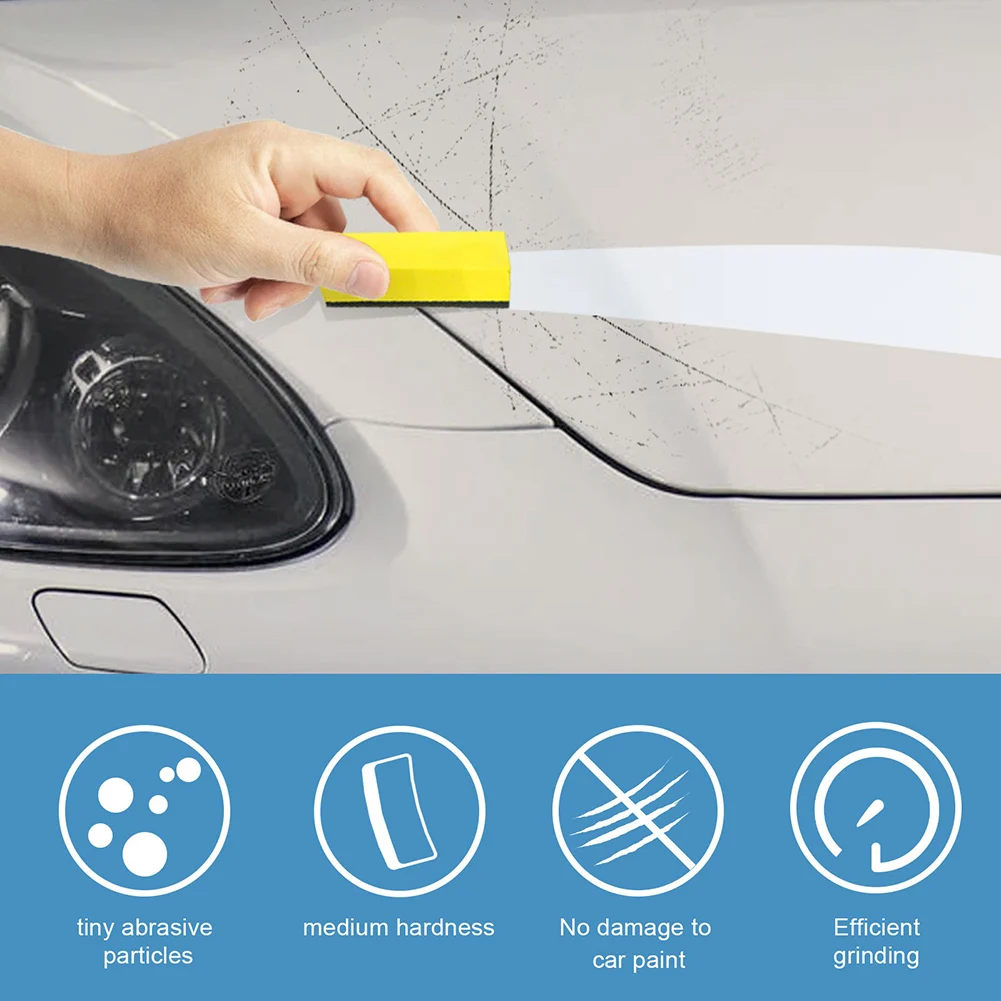 Car Foam Applicator Sponge for Polishing - usage example