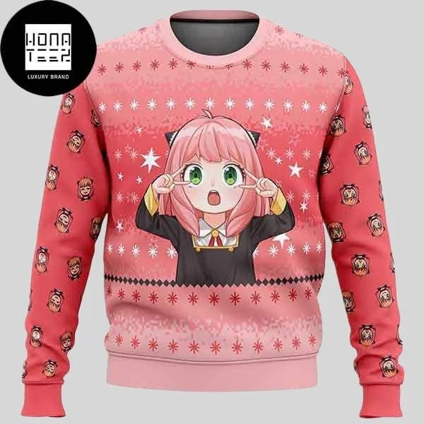 الخريف والشتاء الساخن لطيف جاسوس الأسرة عيد الميلاد القبيح أعلى الشارع المتضخم الرجال والنساء الأسرة ارتداء جولة الرقبة هوديي