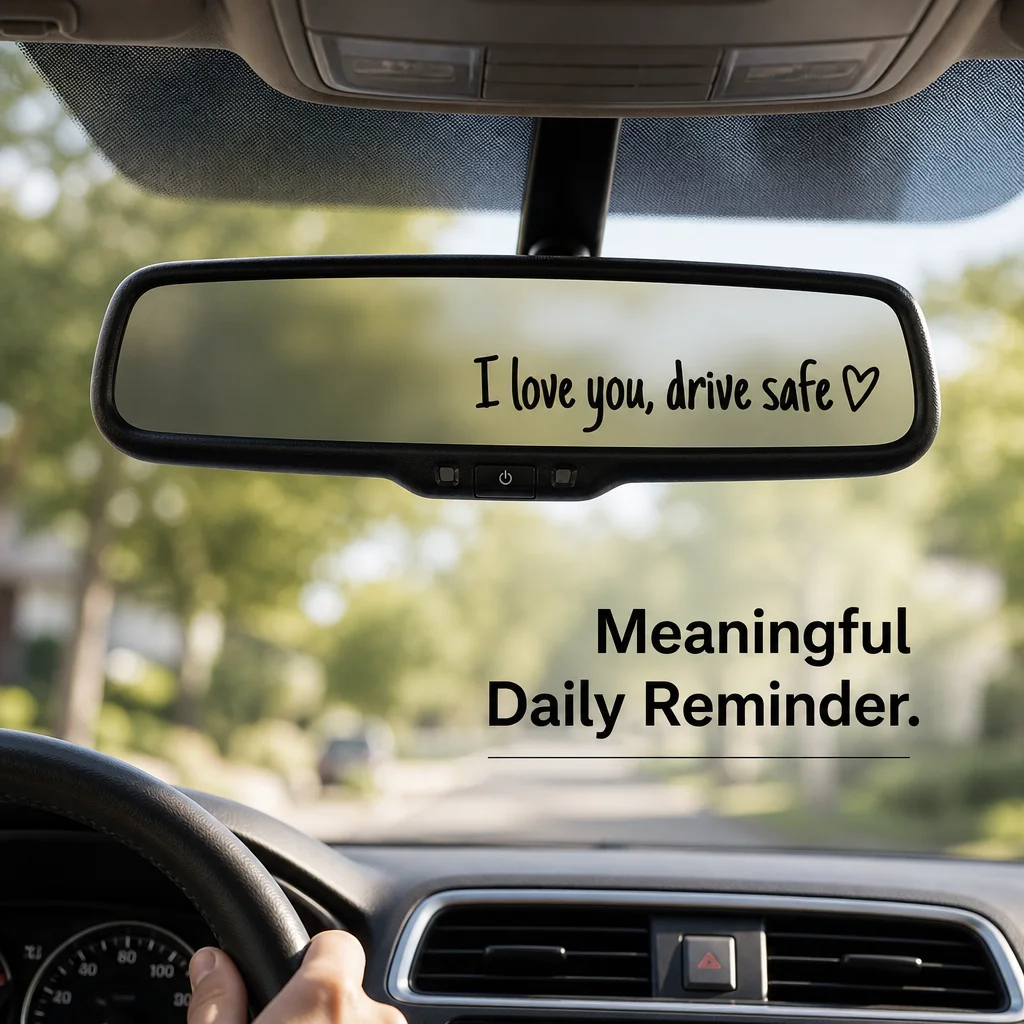 4PCS Car Rearview Mirror Decal 