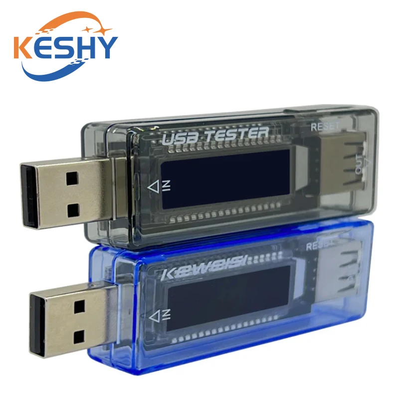 1-10 шт USB тестер емкости напряжения и напряжения вольт ток обнаружение напряжения зарядное устройство тестер емкости измеритель мобильный детектор мощности