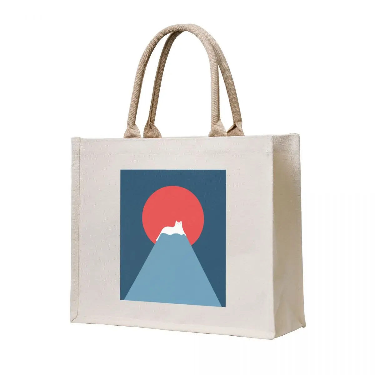 

Cat Landscape 28D Tote Bag reusable shopping bag Fabric bag the tote shopping