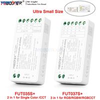 MiBoxer FUT035S+ Single Color Dual White 2 in 1 FUT037S+ RGB RGBW RGBCCT 3 in 1 2.4G LED Strip APP remote Controller dimmer