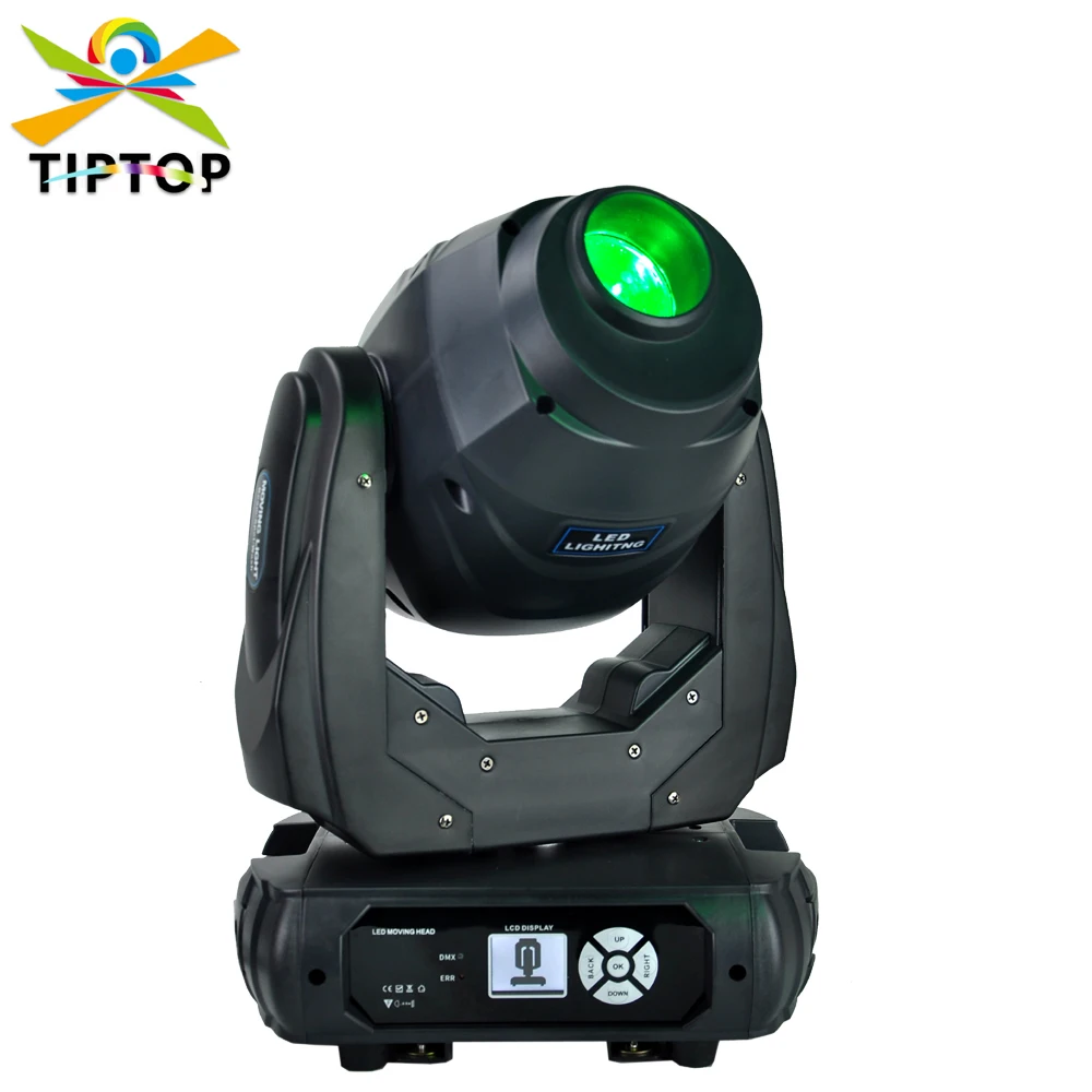 

TIPTOP 180W Led Moving Head Light DMX Control 16 Channels Beam Spot Colorful Pattern Club Disco Concert Lighting Wedding Party