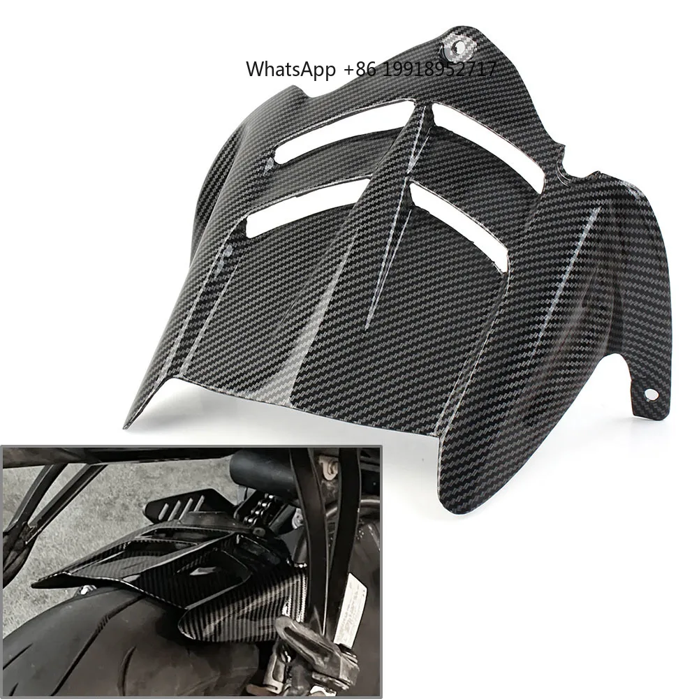 Carbon Fiber Motorcycle Rear Hugger Fender Mudguard Protector For  Ninja ZX6R ZX 636 2009-2022