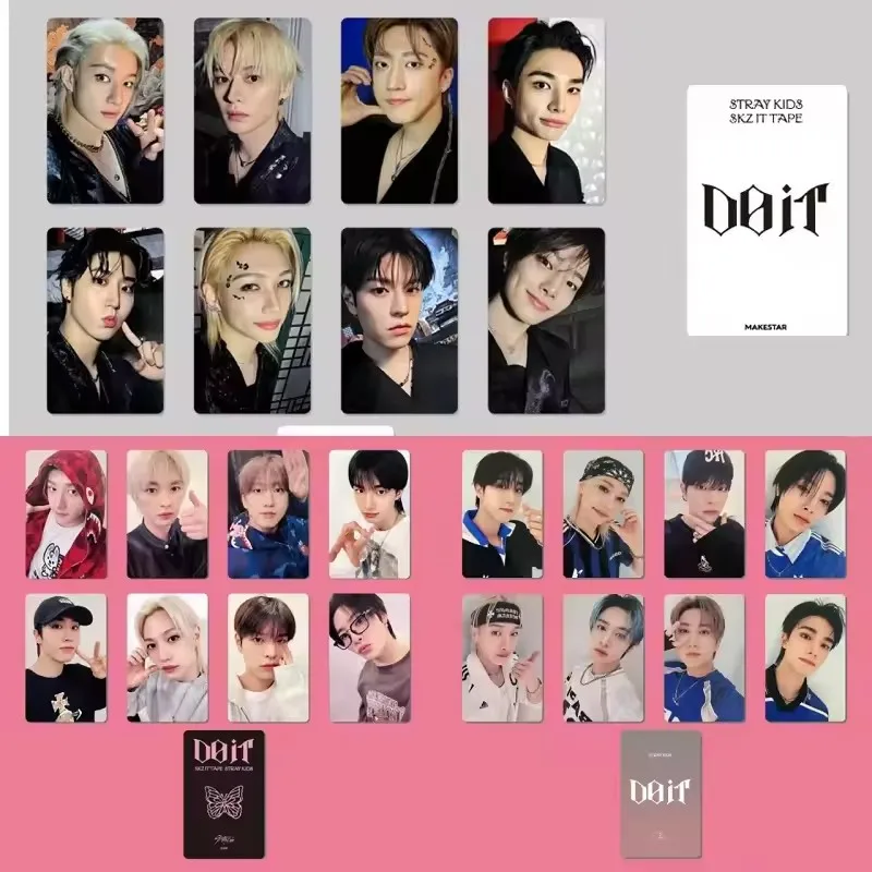 KPOP Stray Kids 2026 nuevo álbum DOIT tarjeta pequeña con autógrafo de HAN, tarjeta fotográfica, tarjeta lomo, regalos periféricos SKZ para colección de fans