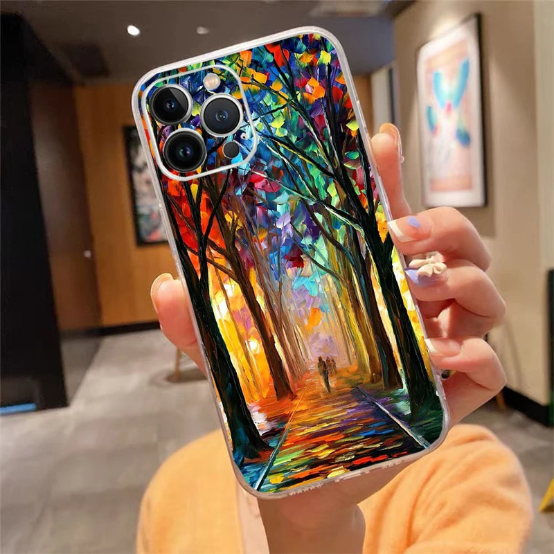 

Phone Case For iphone 17 Pro Max 17 Air 16 15 14 13 Pro Max 15 16 Pro 15Plus Van gogh Starry Night