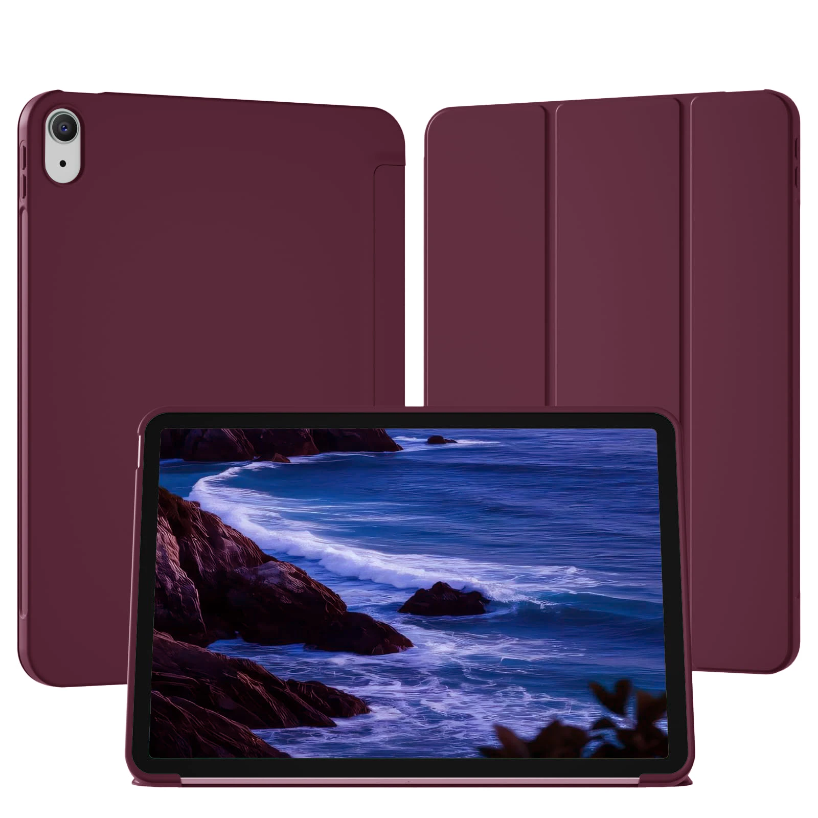 Case for iPad (A16) 11th Generation 11 Inch 2025/10th Generation 10.9 Inch 2022 Magnetic Auto Wake/Sleep Flip Smart Cover