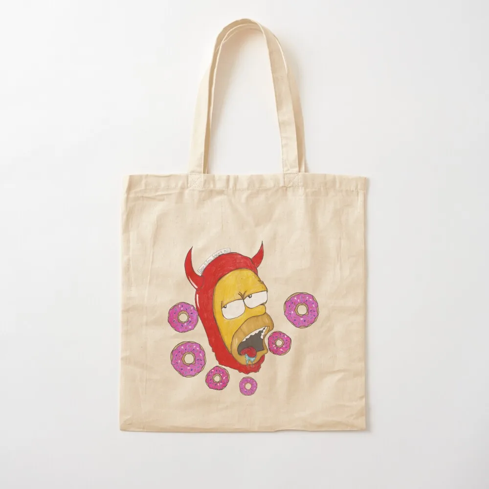 devil's donuts Tote Bag Woman shopper bag shopper bag women canvas Canvas for women