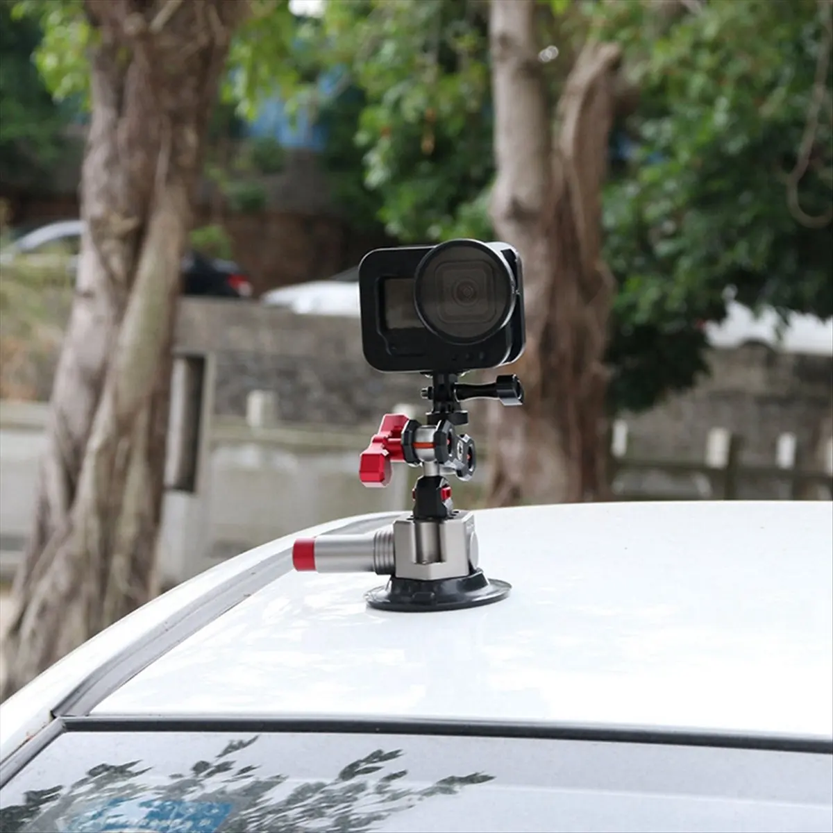 DIGITALBUY 3 Inch Car Photography Suction Cup First-Person Perspective Car Mount Suitable for Accessories Titanium