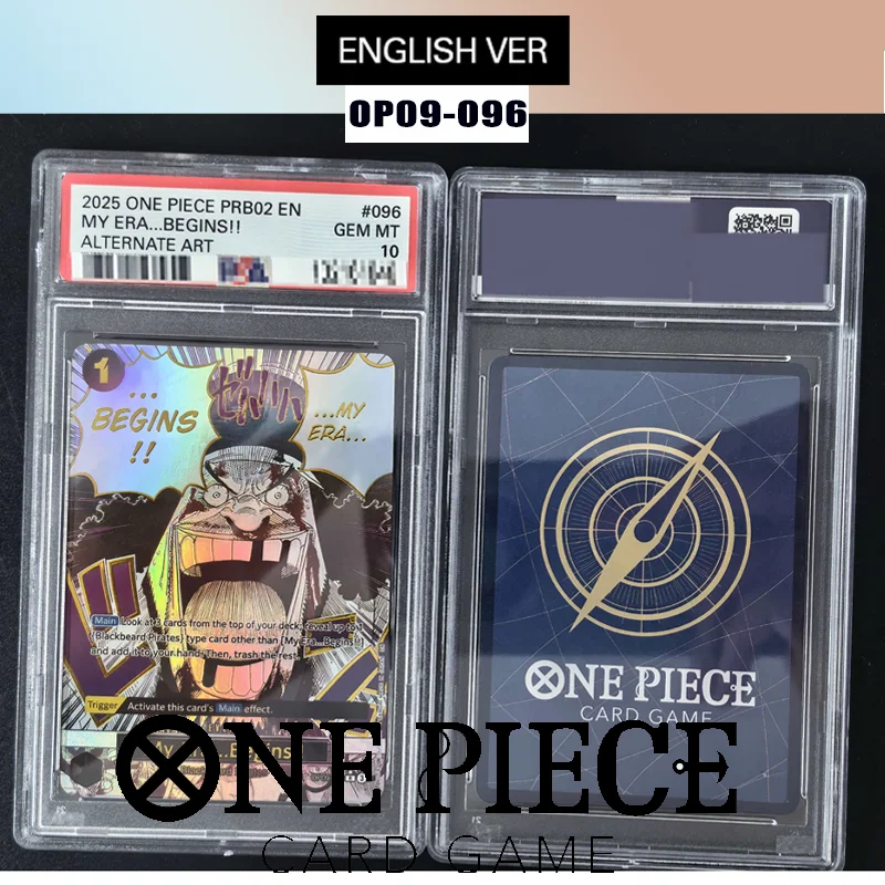 

Diy English Rating Card 2025 One Piece Prb02-Premium Booster -One Piece Card The Best- Vol.2 #096 My Era...begins Alternate Art