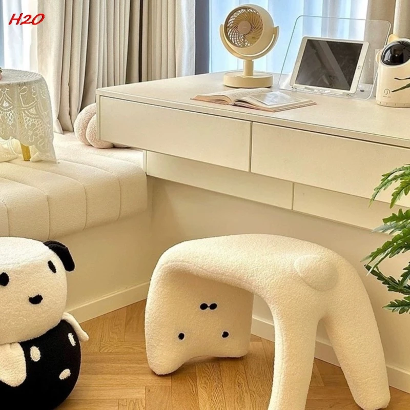 Kitty Stool Cloakroom Dressing Chair Entryway Light Luxury Home Entry Shoe Stool Entry Shoe Change Stool News Stools Sofa