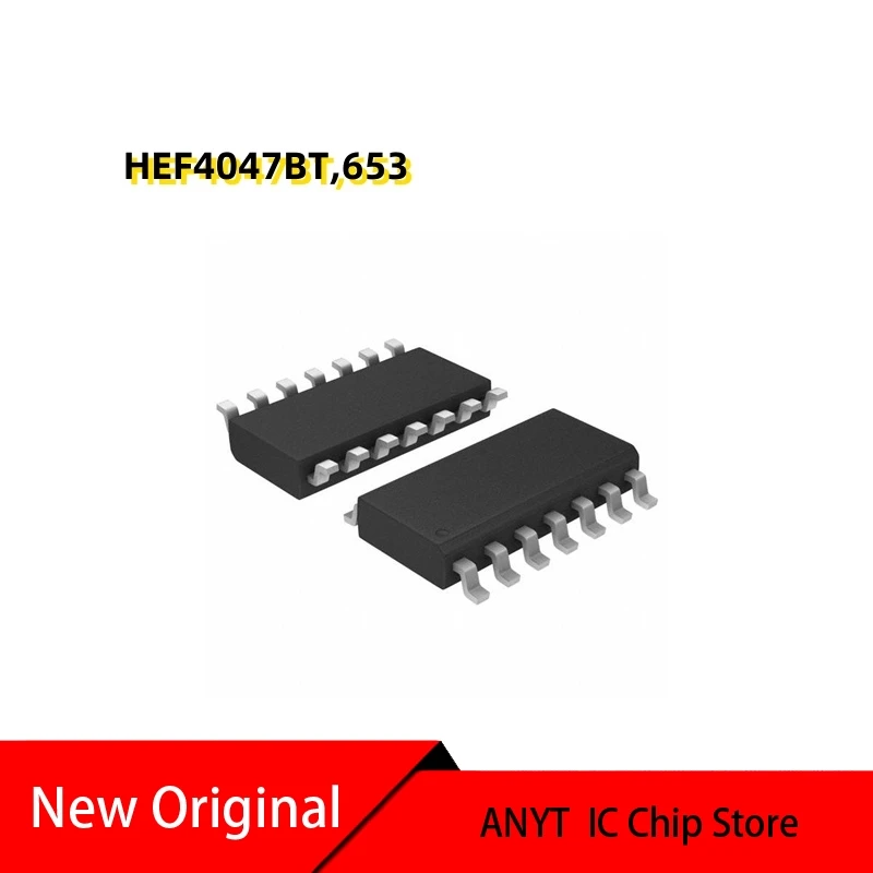 NEW  10PCS/lot HEF4047BT,653 HEF4047 SOP-14