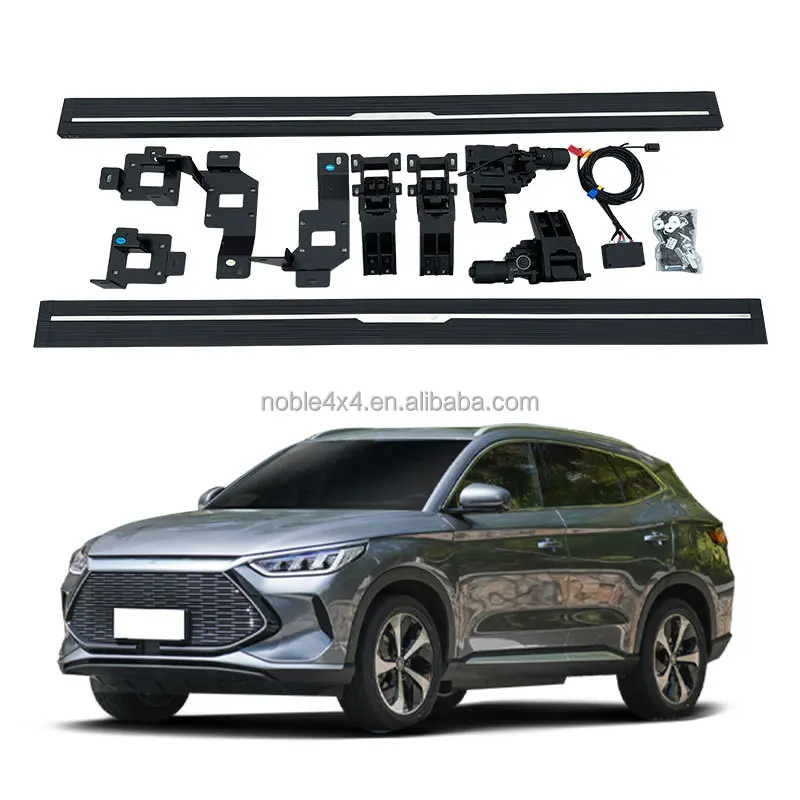

Brand New Factory Good Price Aluminum Exterior Accessories Running Board Electric Threshold Step For BYD SONG PLUS EV 2022+