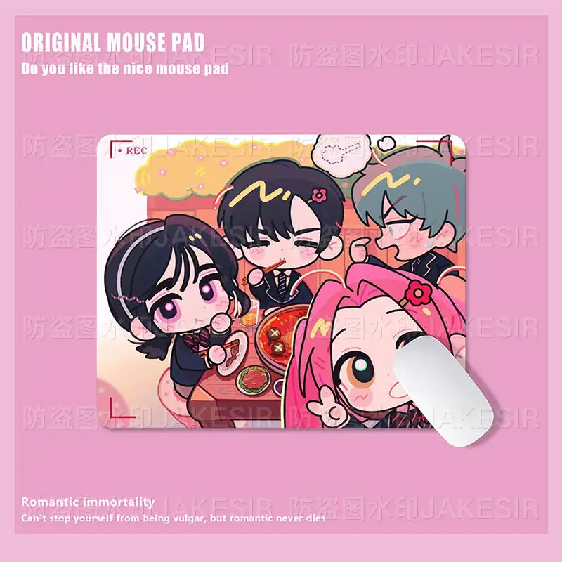 Alien estágio anime ivan para grande gaming mouse pad gamer empresa teclado mouse tapetes de mesa do computador presente da menina