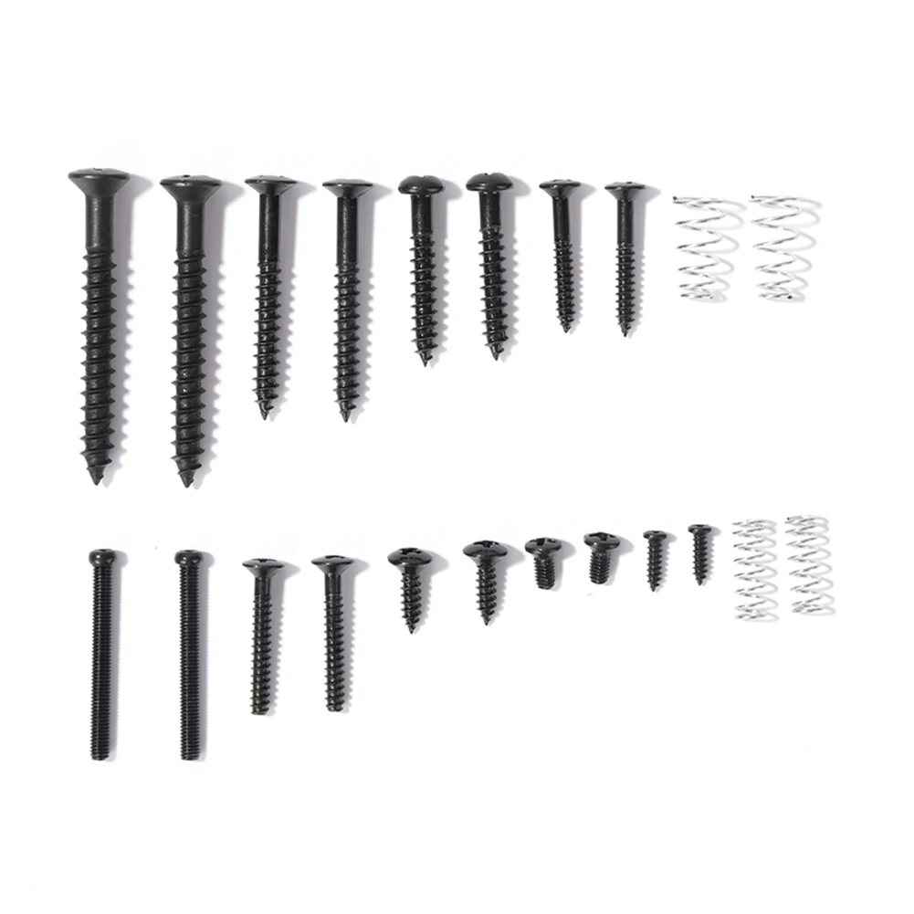 Kit de vis pour guitare électrique, 226 pièces, boîte d'assortiment de vis de montage pour pont de guitare électrique, capteur, pickguard, accordeur