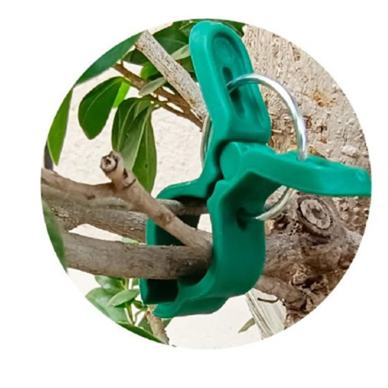 Plant Support Clips For Climbing Plants, Secured Plastic Tomato Clips, Fixing Clips For Garden