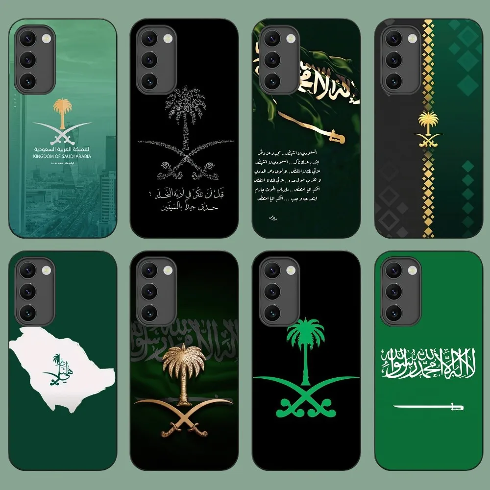 Saudi Arabian Flag Phone Case For Samsung A52 A53 A70 A71 A72 A73 A80 A91 S Shell