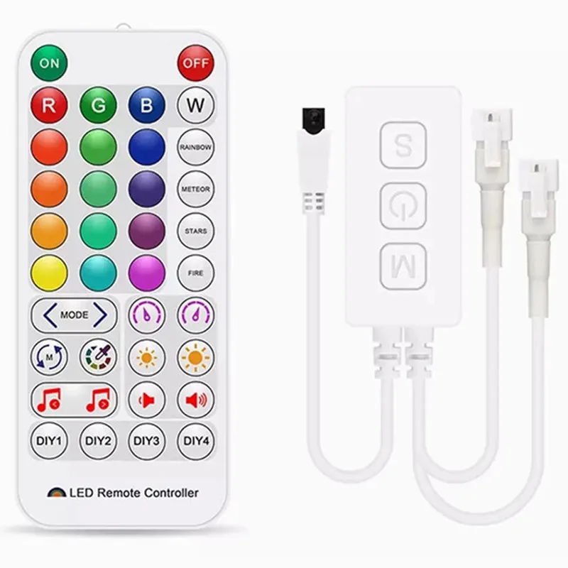 Magic Music WiFi LED Controller SP511E SP611E SP601E SP602E SP608E SP621E per WS2812b WS2811 RGB LED Strip Smart APP Controller