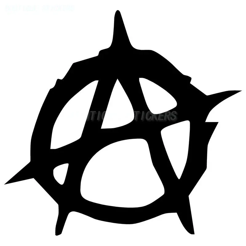 

Anarchy Decals Decoration Funny Car Stickers Motorcycle Vinyl Car Styling Truck Window Racing Laptop Helmet Trunk Camping Decals
