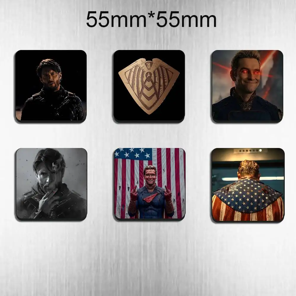 Laser eye Homelander Superpower Soldier Boy BestSelling Strong Magnetic Fridge Magnets Adhesive to Metal Surfaces Leaves