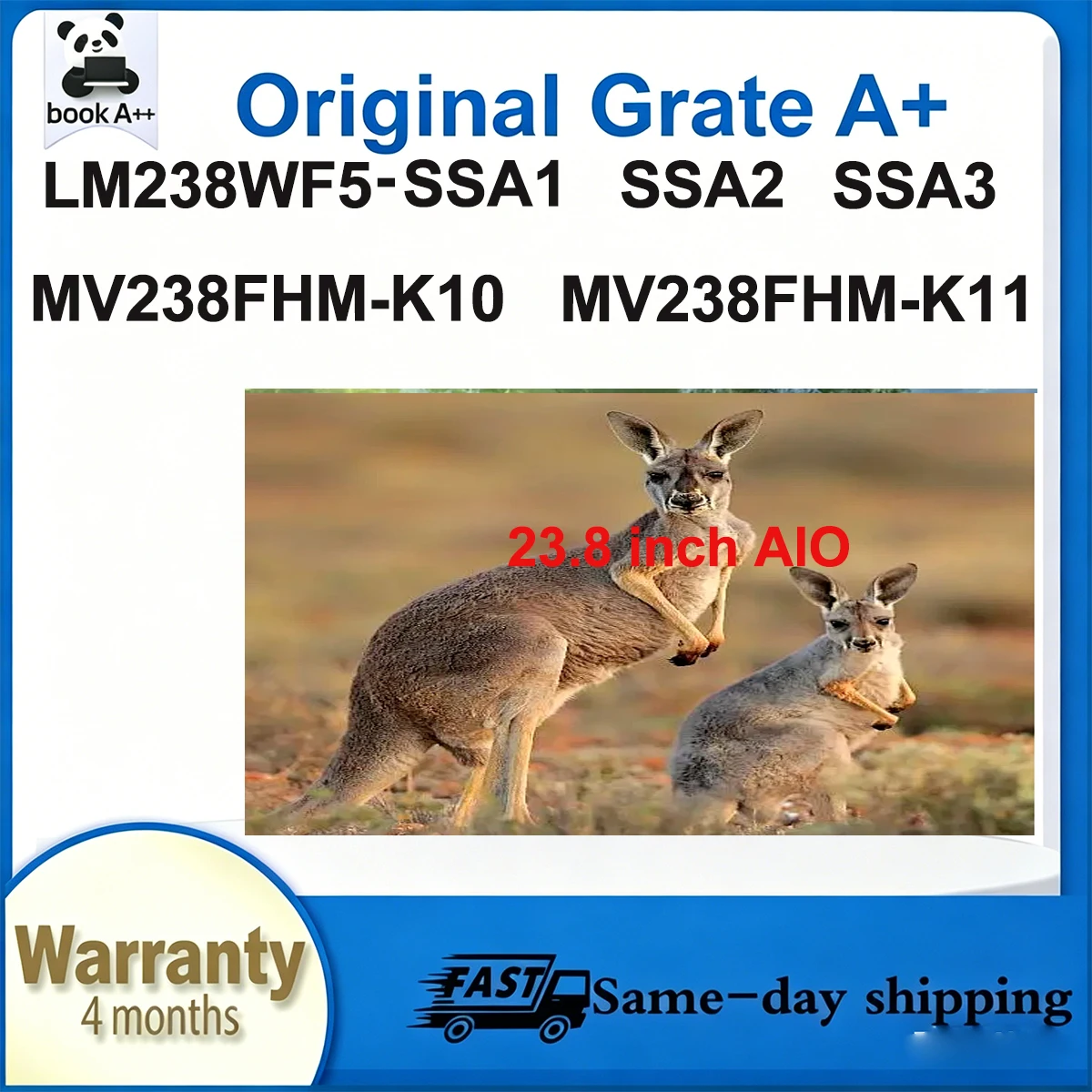 

Новый ЖК-экран A+ 23,8 дюйма LM238WF5 SSA1 SSA2 SSA3 MV238FHM K10 K11 для моноблочных компьютеров