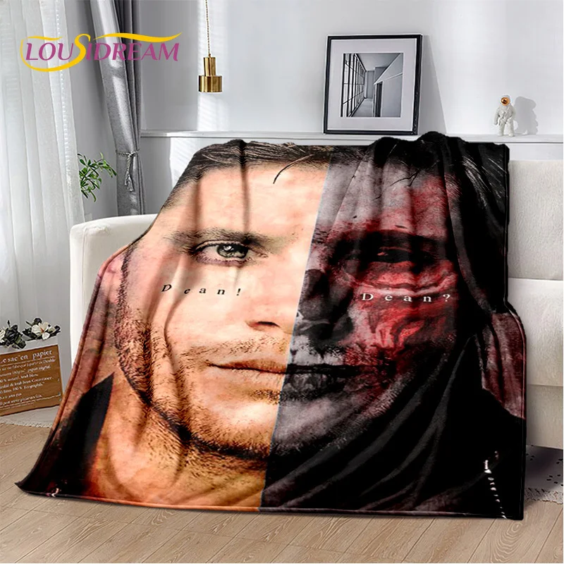 Supernatural Series 3D Soft Plush Blanket,Flannel Blanket Throw Blanket for Bed Living Room Bedroom Sofa Yoga Office Cover Gift