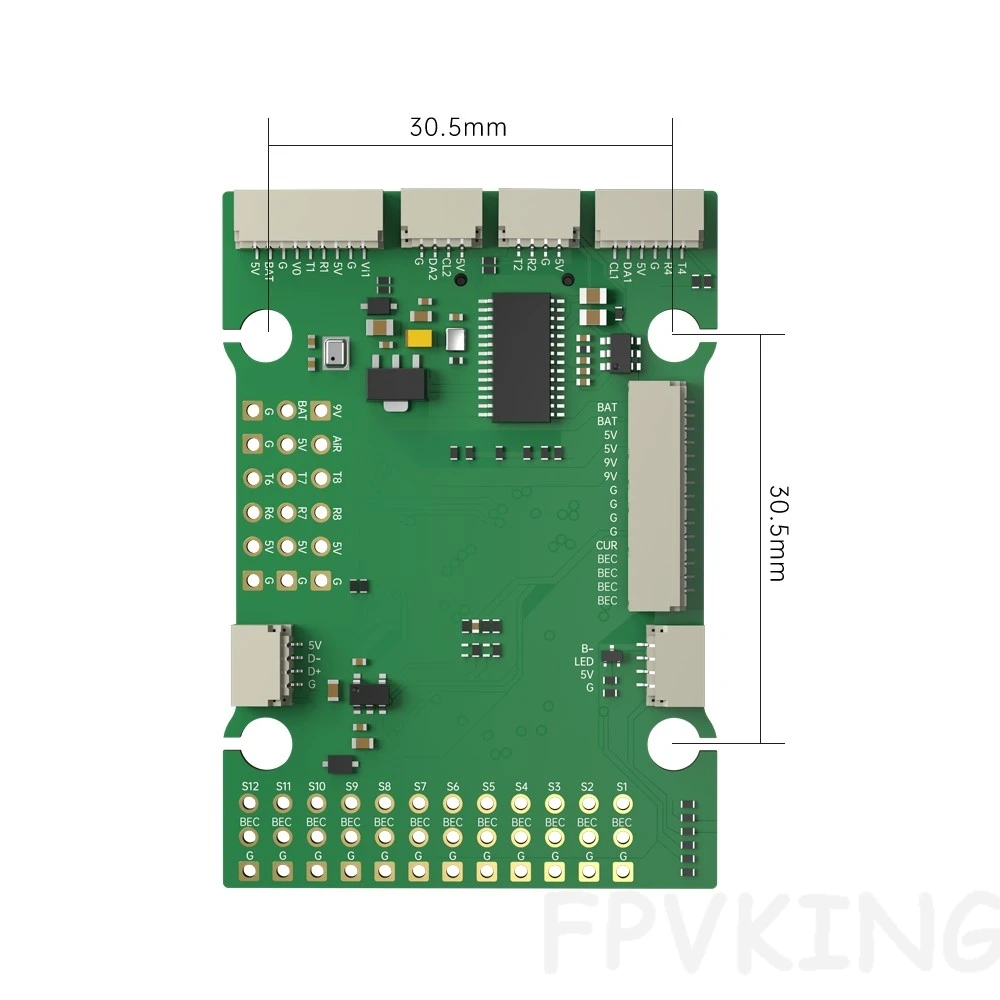 iFlight BLITZ Wing H743 Flight Controller For XING2 4120 515KV Motor & BLITZ E80 Single ESC for FPV