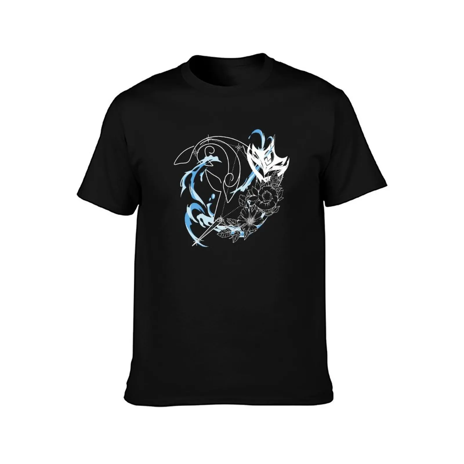Tartaglia Constellation Design White T-Shirt Relaxed Casual Short Sleeve Tee