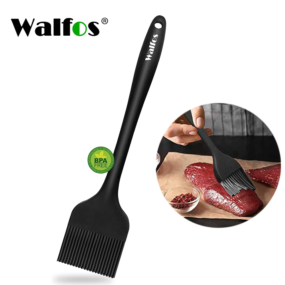 

Walfos Silicone Basting Pastry Brush, 450°F Heat Resistant Pastry Brush Set, Prefect for BBQ Grill Baking Kitchen Cooking