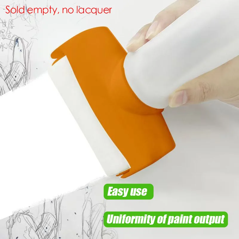 100/300/500ml Mini Roller Bottle for Small Repair Jobs PP Material Leak-Proof Portable DIY Home Improvement Tool，Container Only,