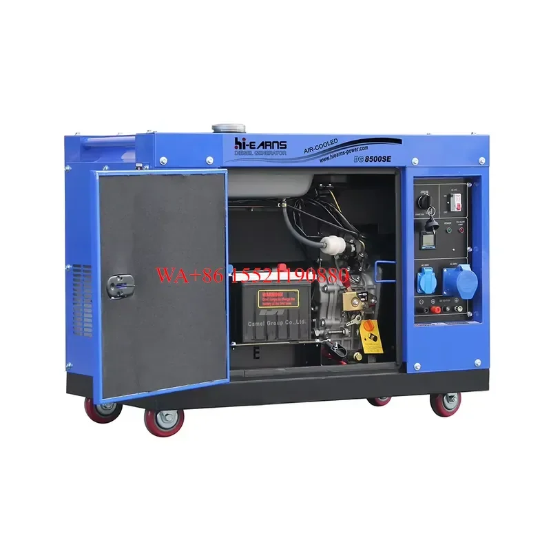WMWMNU New DG8500 Single Phase Generator 6500w Electricity Generation