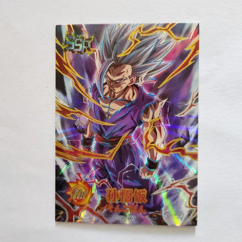 Anime Dragon Ball Son Goku Cell Majin Buu Ssp Sp Card Game Collection Rare Cards Children\'s Toys Boys Surprise Birthday Gifts