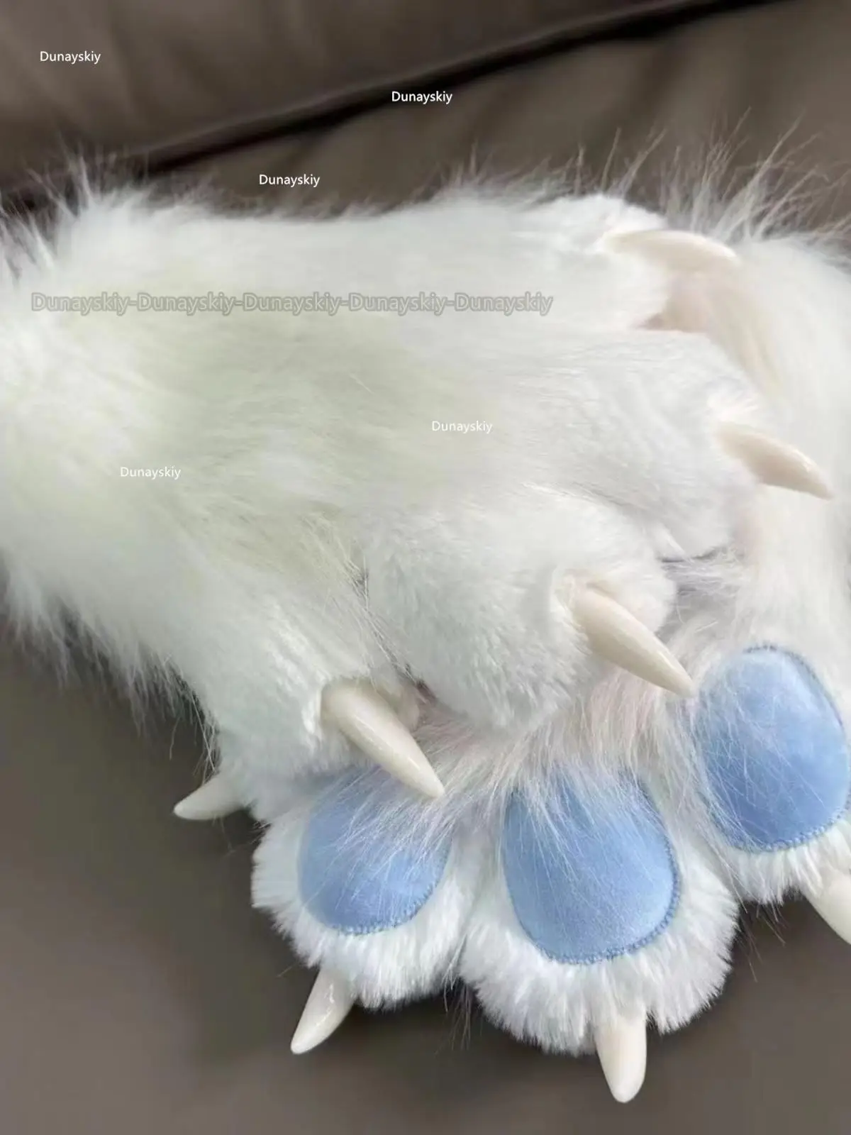 

Cute Plush Cosplay Costume Furry Color Animal Paw Gloves Cat Girl Gloves Cat Paw Cute Plush Fursuit Spot Finished Product